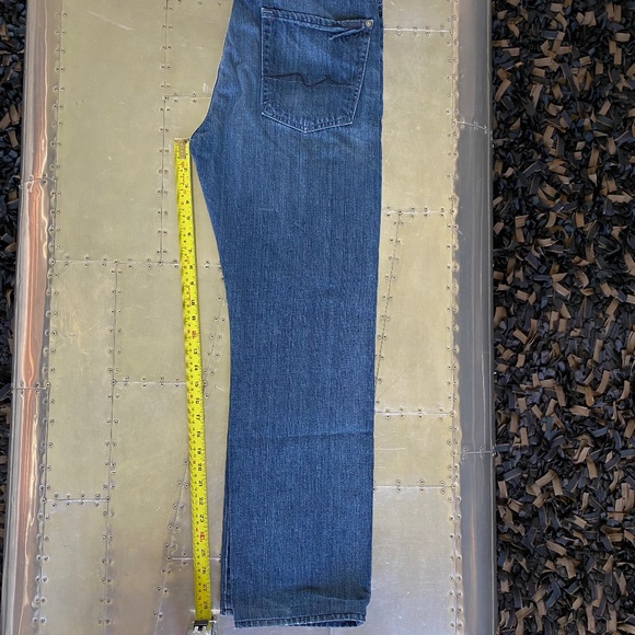 7 for All Mankind Aiden Jeans 31x30 - Picture 5 of 6